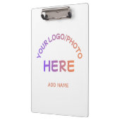 Aangepaste tweezijdige klembord met bedrijfslogo e (Links)