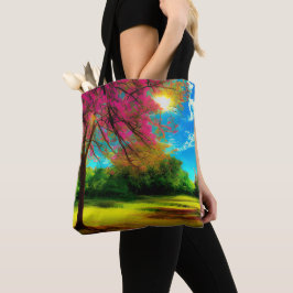 Aangepaste tweezijdige Natuur gepersonaliseerd Afb Tote Bag