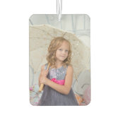 Aangepaste tweezijdige serie Foto op maat van de a Luchtverfrisser (Achterkant)