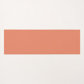 Aangepaste typografie met roze rode retro yogamat (Achterkant (horizontaal))