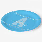 Aangepaste typografie naam borden papieren bordje (Gekanteld)