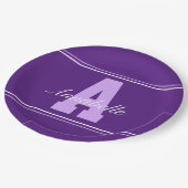 Aangepaste typografie naam borden papieren bordje (Gekanteld)