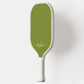 Aangepaste typografie naam pickleball paddle (Links)