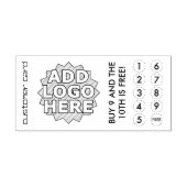 aangepaste uitgesneden stempel visitekaartjes (Afrduk)