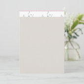 Aangepaste uitnodiging | 13x18 cm | Elegant | Pers (Staand voorkant)