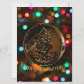 Aangepaste uitnodiging gelukkig Kerstmis (Voorkant)