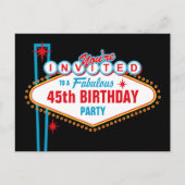 Aangepaste uitnodiging Las Vegas (Voorkant)