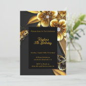 Aangepaste uitnodiging op feestdag (Staand voorkant)