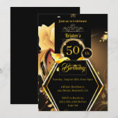 Aangepaste uitnodiging op feestdag (Voorkant / Achterkant)