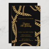 Aangepaste uitnodiging op feestdag (Voorkant / Achterkant)