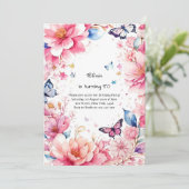 Aangepaste uitnodiging op feestdag (Staand voorkant)