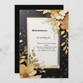 Aangepaste uitnodiging op feestdag (Voorkant / Achterkant)