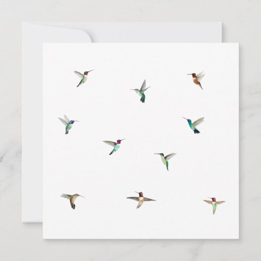 Aangepaste uitnodiging op feestdag (Achterkant)