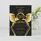 Aangepaste uitnodiging op feestdag (Staand voorkant)