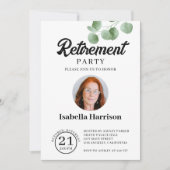 Aangepaste uitnodiging tot aflossing foto's (Voorkant)