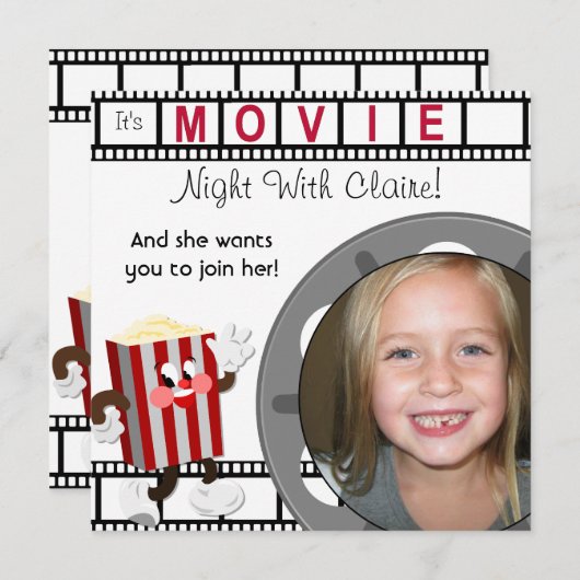 Aangepaste uitnodiging tot het indienen van foto's (Voorkant / Achterkant)