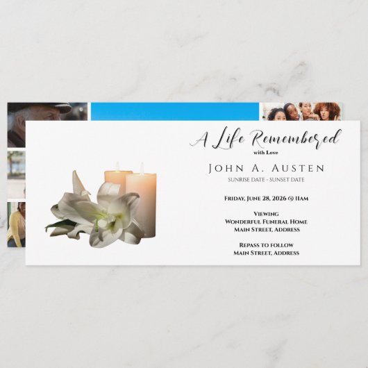 Aangepaste Uitnodiging van de Uitnodiging van de U (Voorkant / Achterkant)