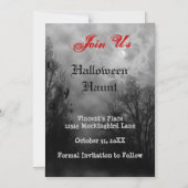 Aangepaste uitnodiging voor aangepaste halloween i magnetische uitnodiging (Voorkant)