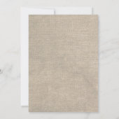 Aangepaste uitnodiging voor bruiloft (Achterkant)