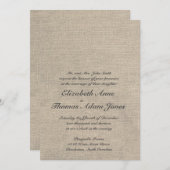 Aangepaste uitnodiging voor bruiloft (Voorkant / Achterkant)