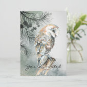 Aangepaste uitnodiging voor bruiloft jubileum schu (Staand voorkant)