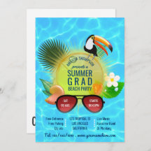 Aangepaste uitnodiging voor Club Summer Beach