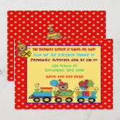 Aangepaste uitnodiging voor de invoering van een v (Voorkant / Achterkant)