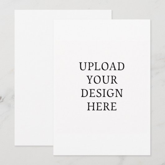 Aangepaste uitnodiging voor feest Template (Voorkant / Achterkant)