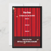 Aangepaste uitnodiging voor gebeurtenissen van Mag (Achterkant)