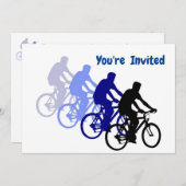 Aangepaste uitnodiging voor geboorte tijdens biekc (Voorkant / Achterkant)