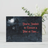 Aangepaste uitnodiging voor gehakt beheer (Staand voorkant)