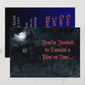 Aangepaste uitnodiging voor gehakt beheer (Voorkant / Achterkant)