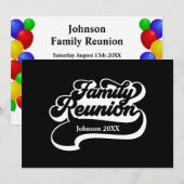 Aangepaste uitnodiging voor gezinshereniging (Voorkant / Achterkant)