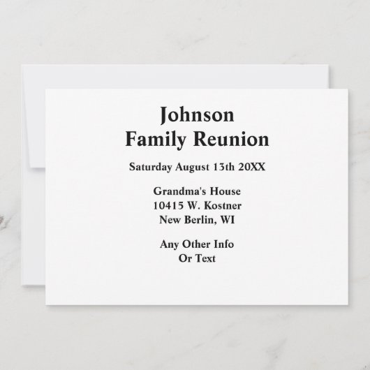 Aangepaste uitnodiging voor gezinshereniging (Achterkant)