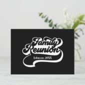 Aangepaste uitnodiging voor gezinshereniging (Staand voorkant)