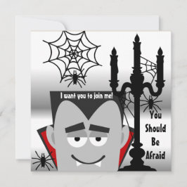 Aangepaste uitnodiging voor Halloween