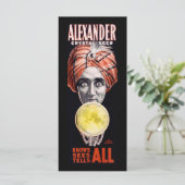 Aangepaste uitnodiging voor Halloween (Staand voorkant)