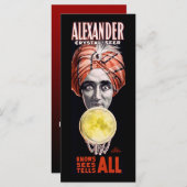 Aangepaste uitnodiging voor Halloween (Voorkant / Achterkant)