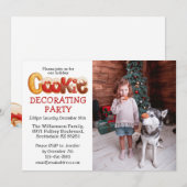 Aangepaste uitnodiging voor het decorteren van fot (Voorkant / Achterkant)