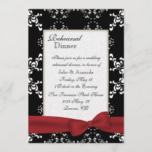 Aangepaste uitnodiging voor het rouwen van het huw