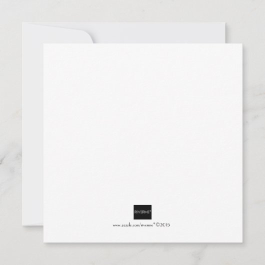 Aangepaste uitnodiging voor Japanse Food Sushi Par (Achterkant)