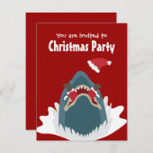 Aangepaste uitnodiging voor Kerstmis met Kerstmis  (Voorkant / Achterkant)