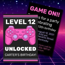 Aangepaste uitnodiging voor onvergrendeld Kind op 