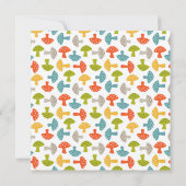 Aangepaste uitnodiging voor picknick met paddensto (Achterkant)