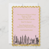 Aangepaste uitnodiging voor Quinceanera (Achterkant)