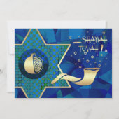 Aangepaste uitnodiging voor Rosh Hashanah Celebrat (Voorkant)