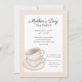 Aangepaste uitnodiging voor Tea Party (Voorkant)