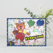 Aangepaste uitnodiging voor tegaderdagen (Staand voorkant)