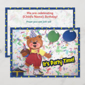 Aangepaste uitnodiging voor tegaderdagen (Voorkant / Achterkant)