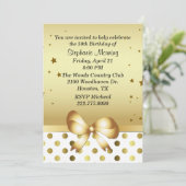 Aangepaste uitnodiging voor thuiskomst van Chic Go (Staand voorkant)